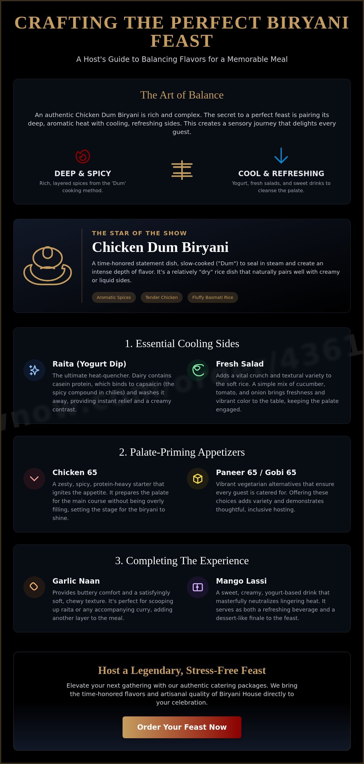 What to Serve with Chicken Biryani for a Party: The Ultimate 2026 Menu Guide